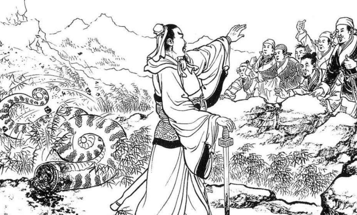 刘邦斩白蛇李世民贴门神古代的帝王们真的信鬼神吗