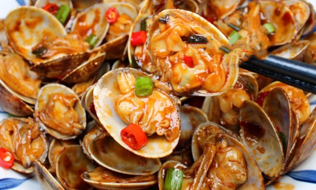 一吃就上瘾的辣炒花蛤