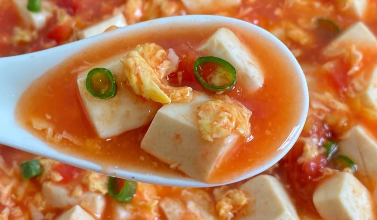 番茄鸡蛋豆腐羹