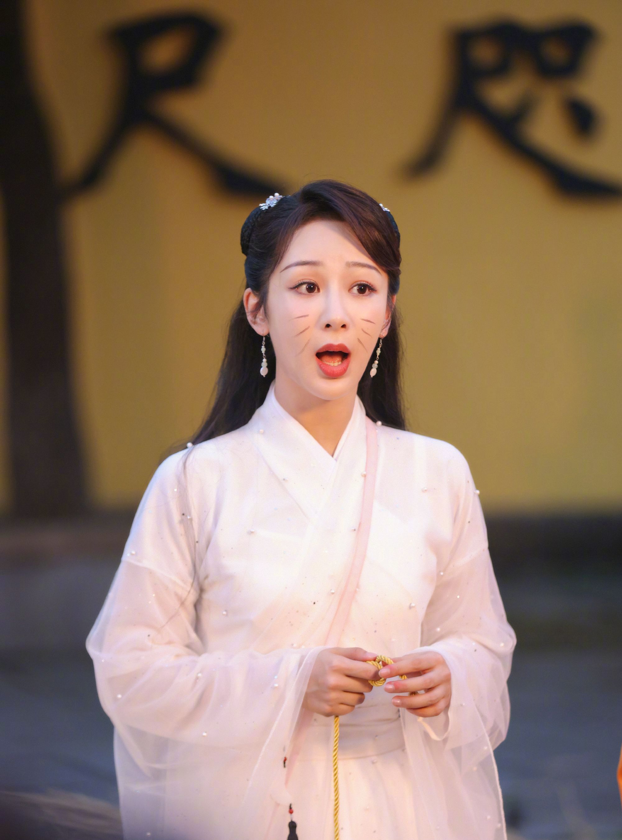 杨紫分享萌探中的角色照庆祝萌探收官网友下一期见