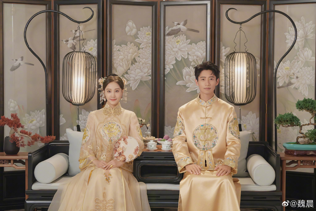 七夕撒狗粮,魏晨卡点晒18张婚纱照秀恩爱