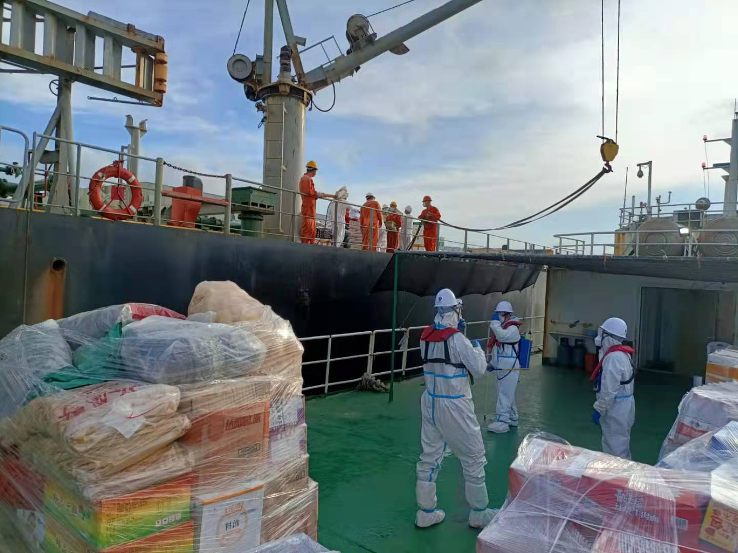 “贺维”轮19名中国船员缺食物续：仓库满容无法靠泊卸货，已补食物休闲区蓝鸢梦想 - Www.slyday.coM