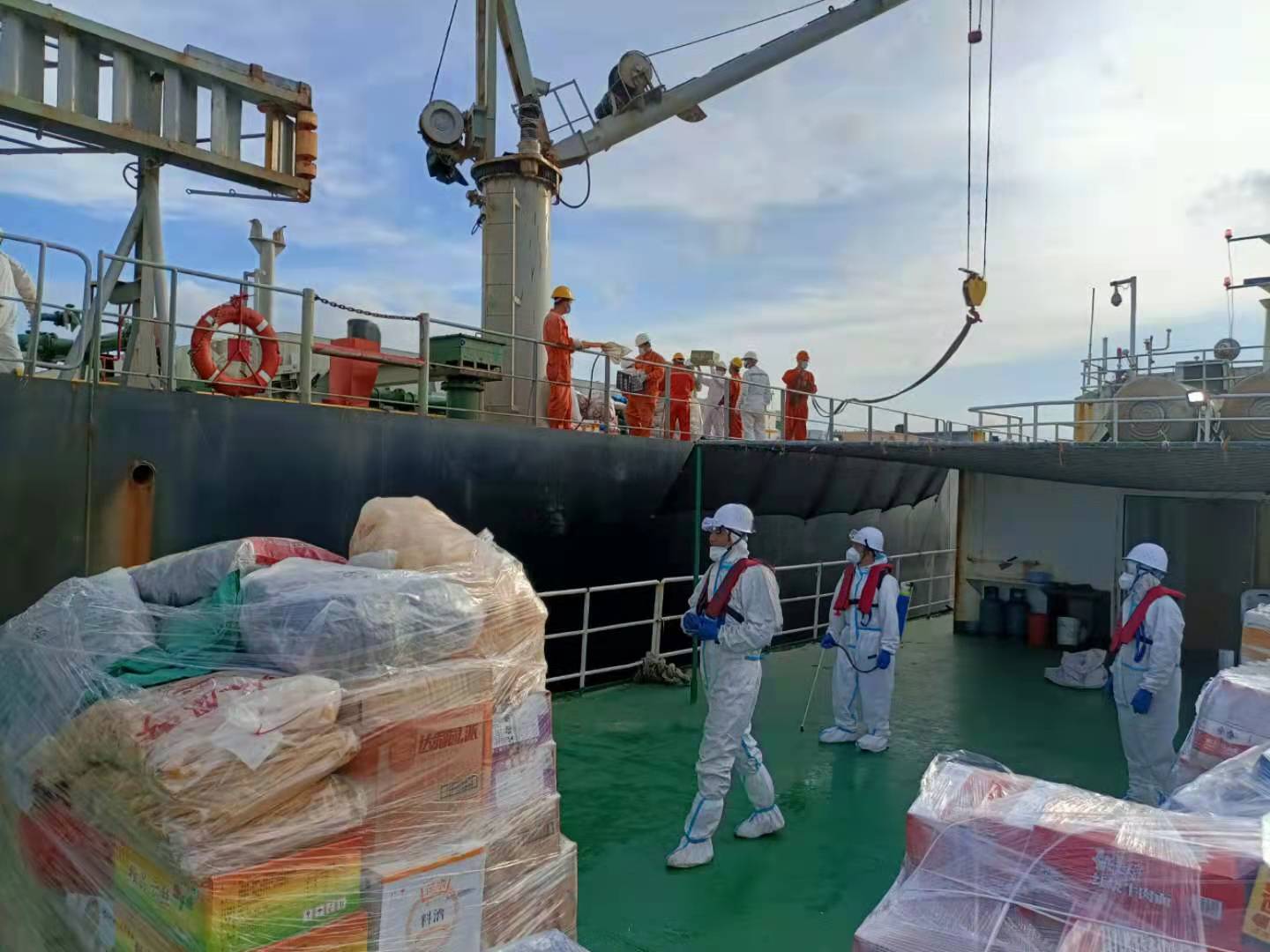 “贺维”轮19名中国船员缺食物续：仓库满容无法靠泊卸货，已补食物休闲区蓝鸢梦想 - Www.slyday.coM