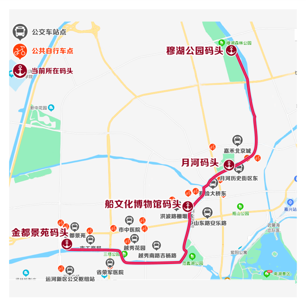 明天起嘉兴水上巴士正式启用绿色新能源船舶