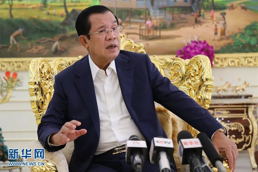 柬埔寨首相洪森资料图
