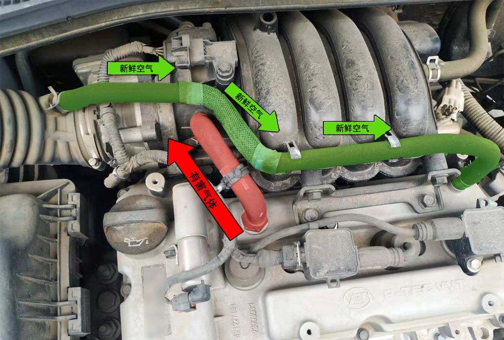 影响尾气损伤发动机宝骏召回的通风阀啥用处影响这么大