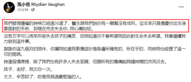 知名男星痛失9个月二胎宝宝心如刀绞！孩子被查出有一颗肾未成形休闲区蓝鸢梦想 - Www.slyday.coM