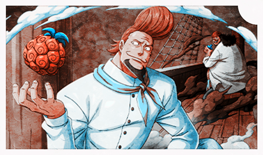 海贼王外传白胡子4番队长萨奇出场形象年轻并且霸气十足