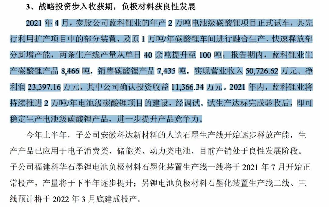 盐湖提锂有多暴利？这家上市公司半年报“泄露天机”