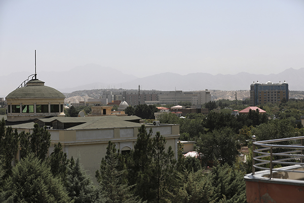 阿富汗喀布尔。人民视觉图
