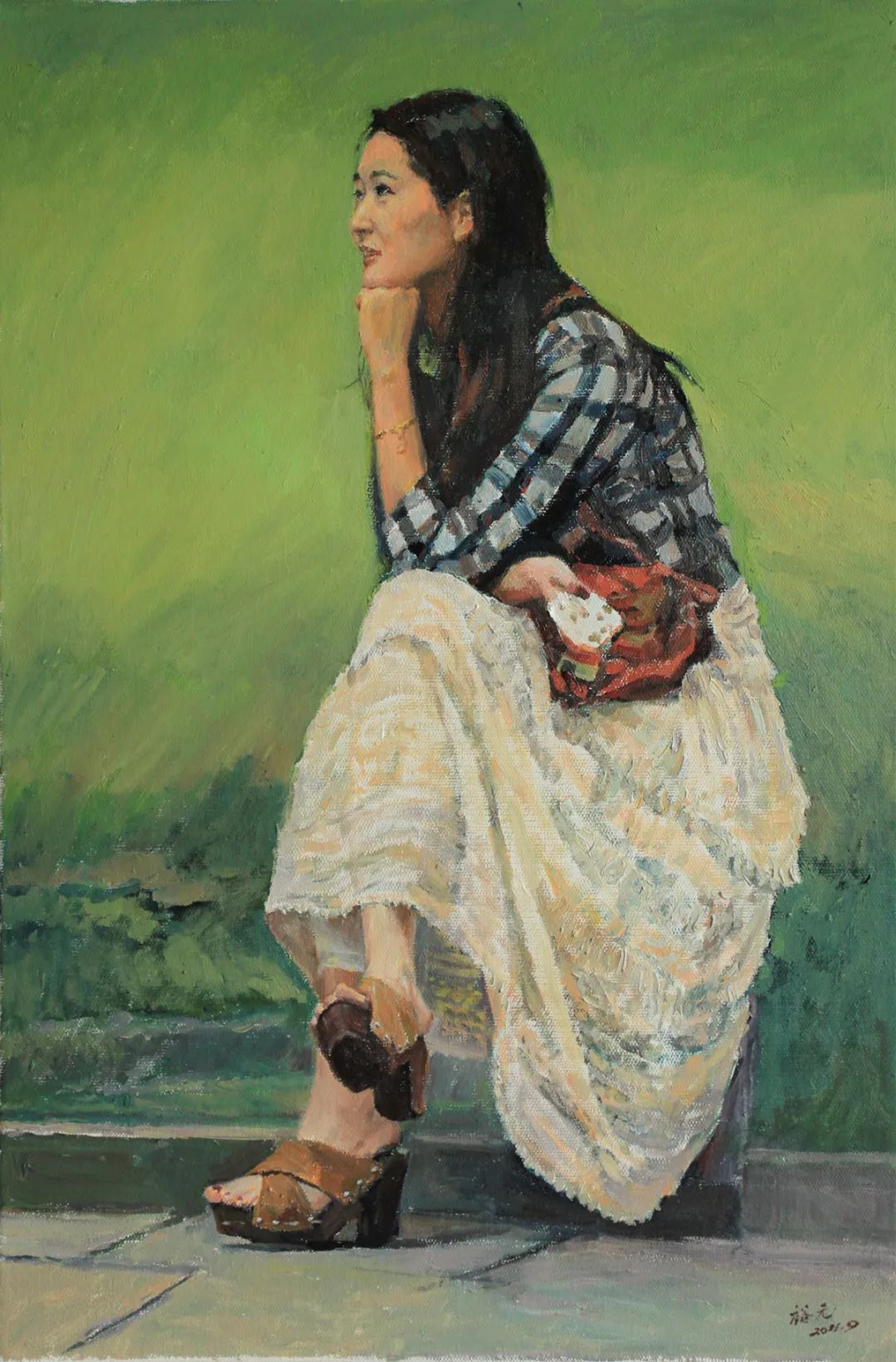 人间万象张裕元油画作品欣赏