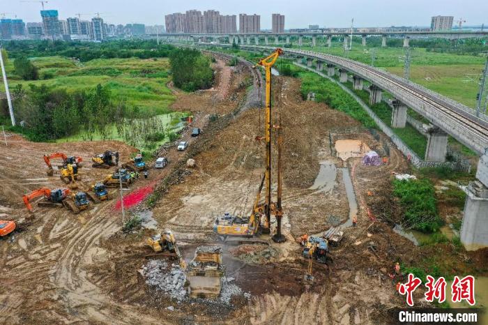 引江济淮工程（安徽段）最后一处铁路改建工程正式开工