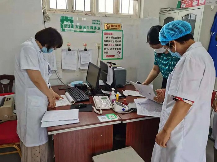 青岛城阳上马街道社区卫生服务中心对辖区内23家卫生室开展督导检查