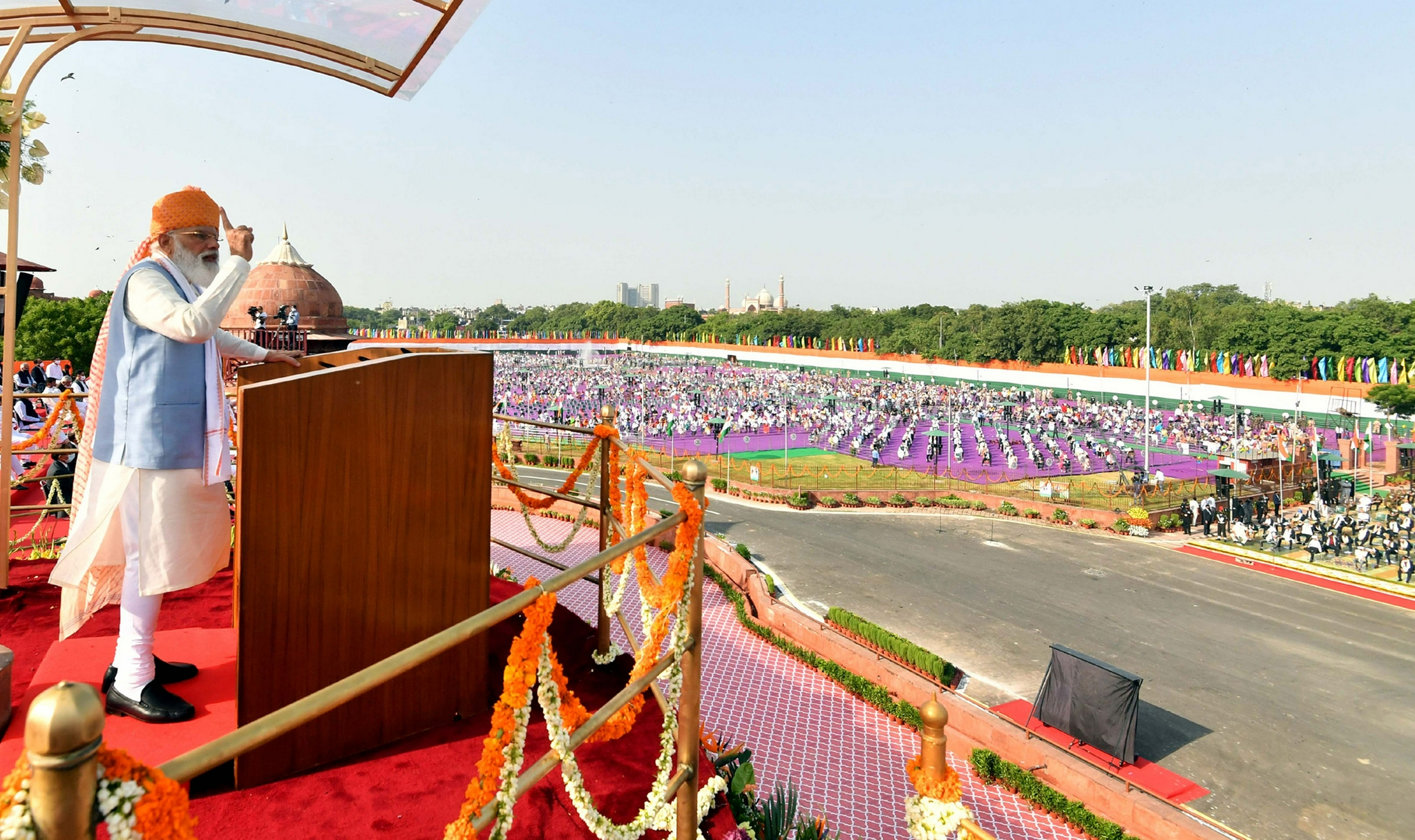 印度举行独立日庆祝活动