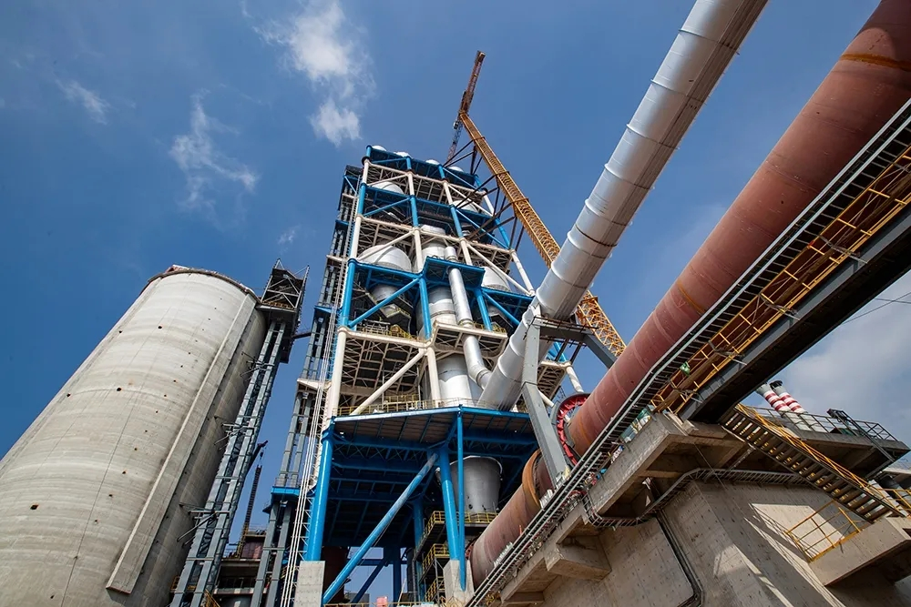 盾石建筑公司完成金隅冀东水泥铜川万吨线项目工程建设