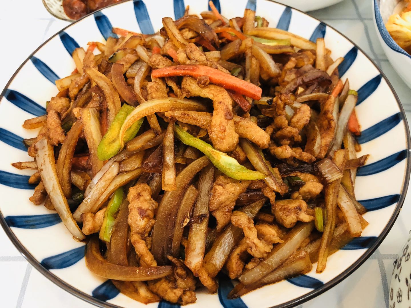 洋葱肉丝的做法!