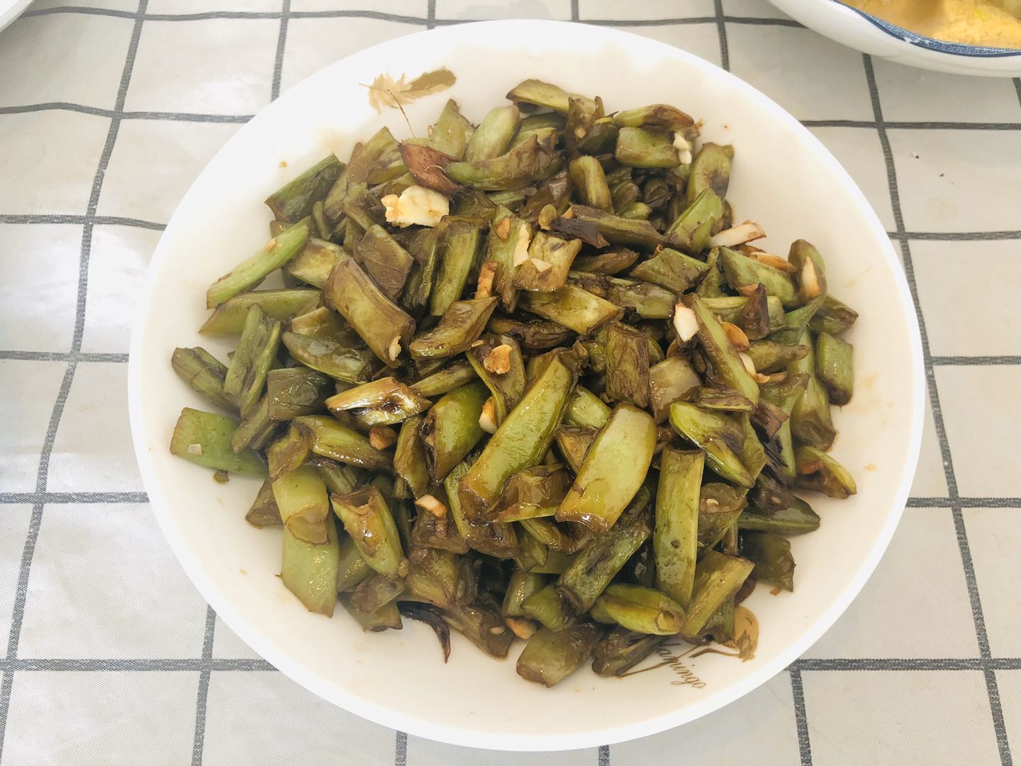 素烧扁豆的做法