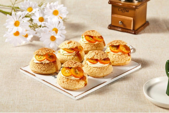 外酥内甜口感和味道的双重暴击酥皮泡芙