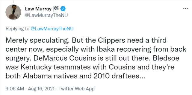 快船15+1大名单出炉！美记建议签回考辛斯，两年前阵容仅剩一人休闲区蓝鸢梦想 - Www.slyday.coM