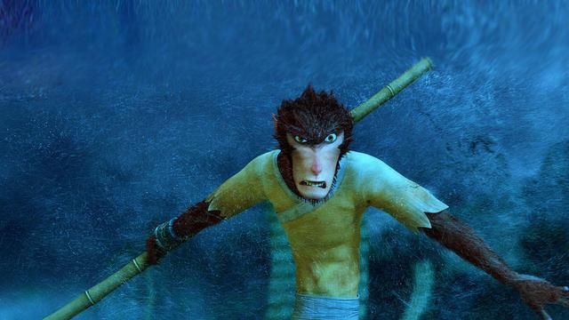 于是,孙悟空独自撑起一个竹筏,走过千山万水,历经千辛万苦,只为求长生