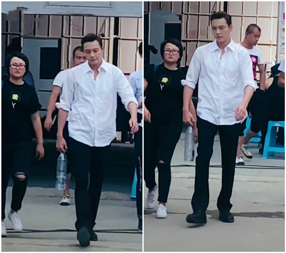 陈伟霆有这么高吗你看路人近距离拍的照片看着都有一米九了吧