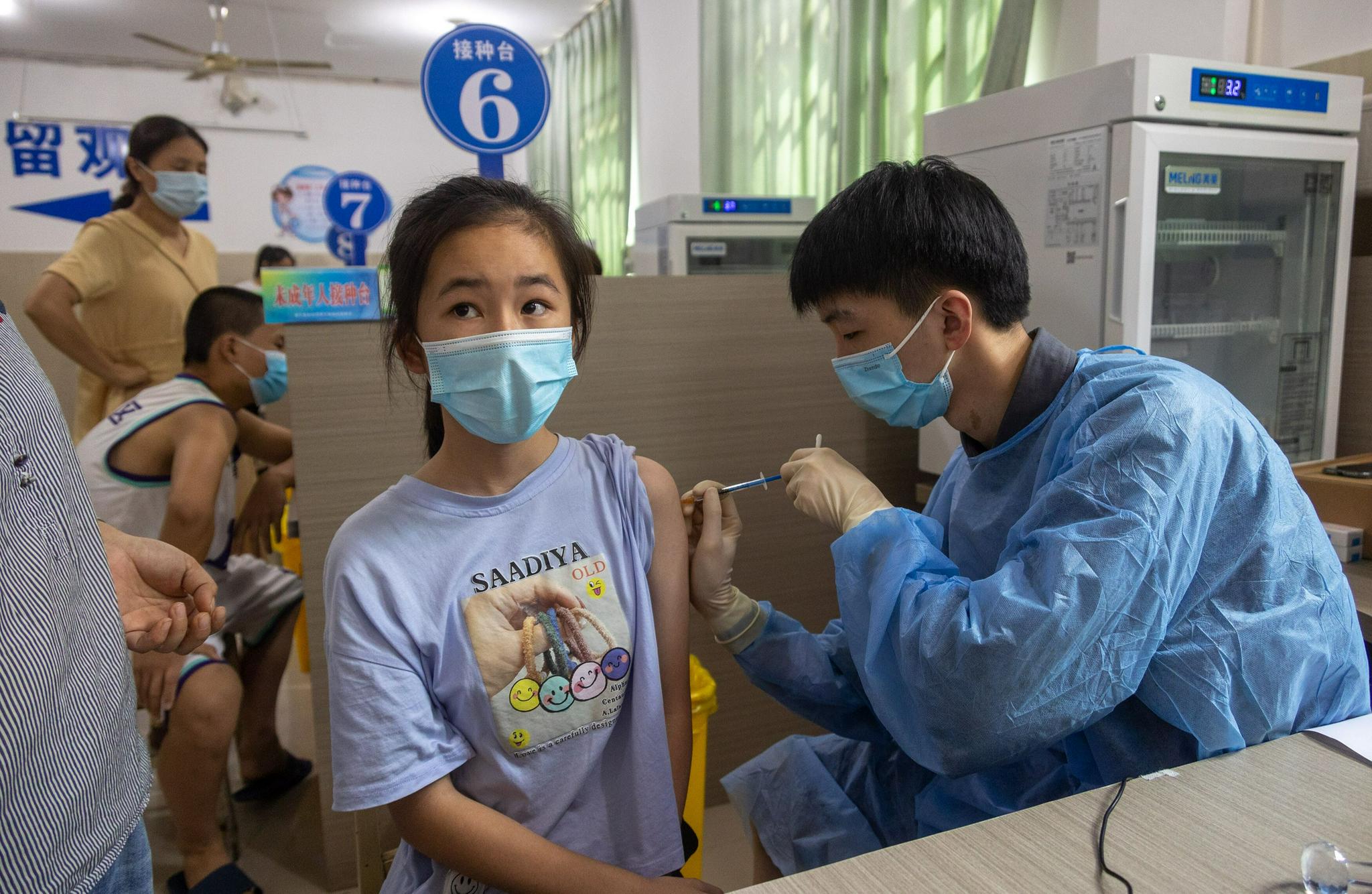 景宁为未成年人接种新冠疫苗开设专场