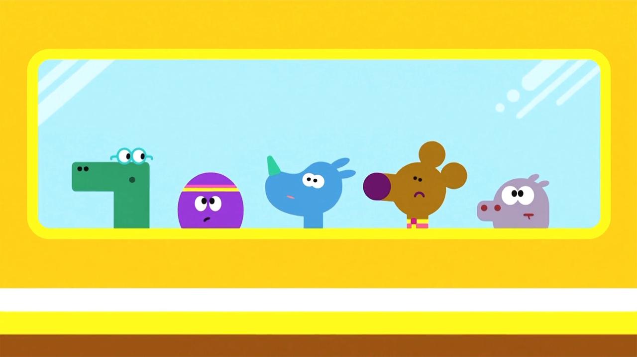 嗨道奇第三季:小伙伴们要跟阿奇一去郊游,系好安全带出发咯