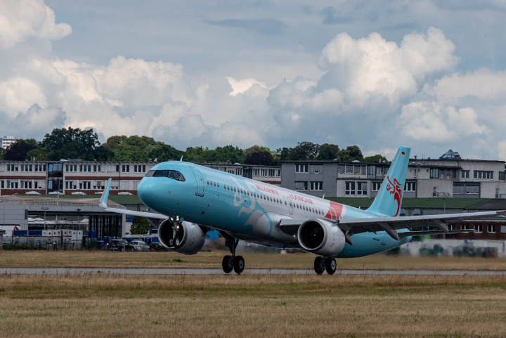 早读社丨浙江本土首架空客a321neo飞机来啦