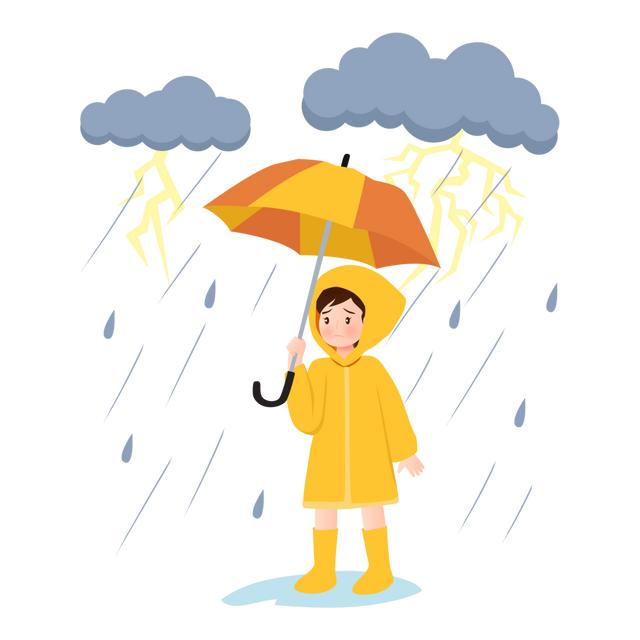 雷雨频繁注意防范