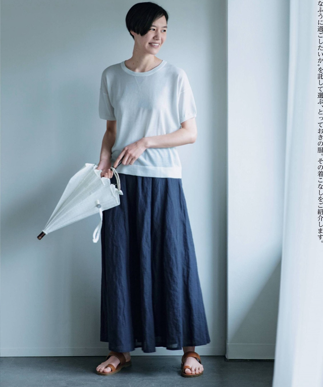 四五十岁的女人，日常穿棉麻，建议从5个方面做选择，远离土气感休闲区蓝鸢梦想 - Www.slyday.coM