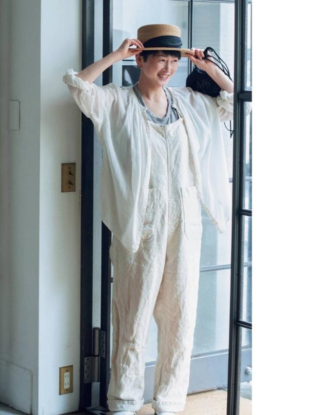 四五十岁的女人，日常穿棉麻，建议从5个方面做选择，远离土气感休闲区蓝鸢梦想 - Www.slyday.coM