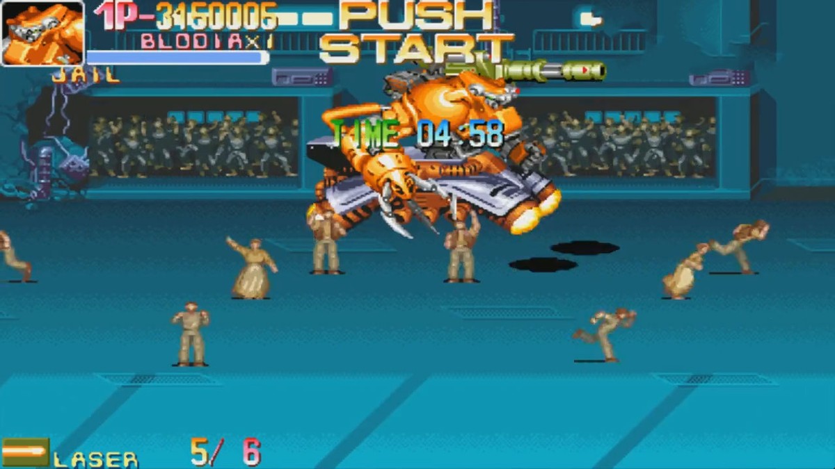 街机装甲战士那些年的重金属游戏现在已经很少见了