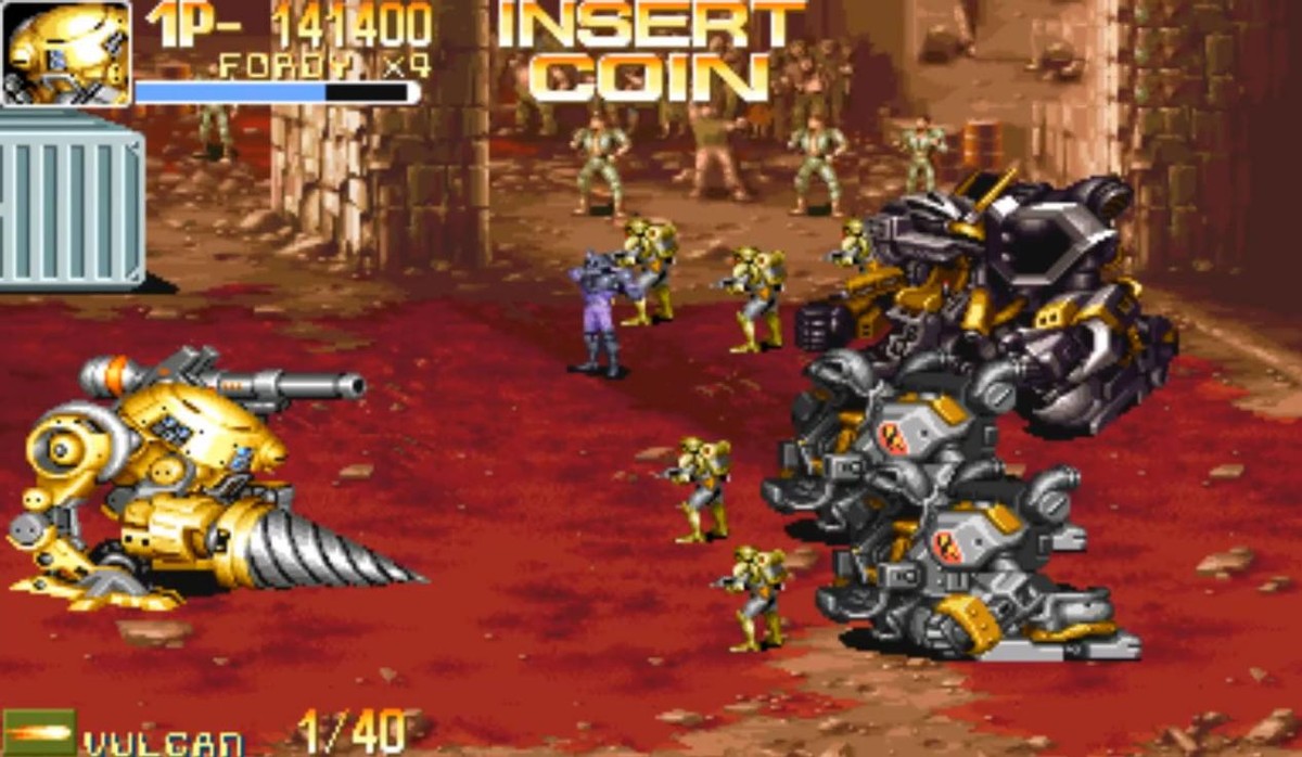 街机装甲战士那些年的重金属游戏现在已经很少见了