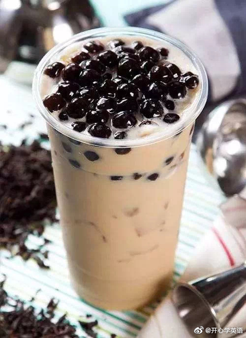 珍珠奶茶用英文怎么说