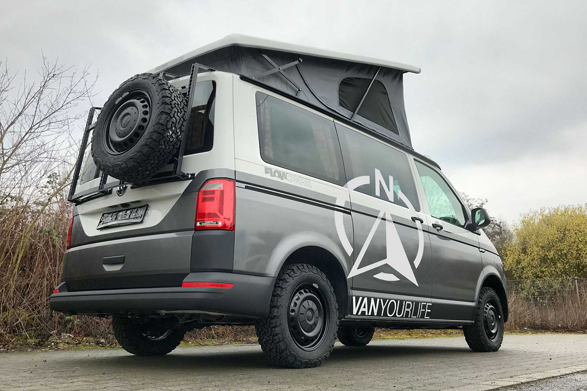 flowcamper大众露营车,满足4人旅行功能全面,订车竟半年以上