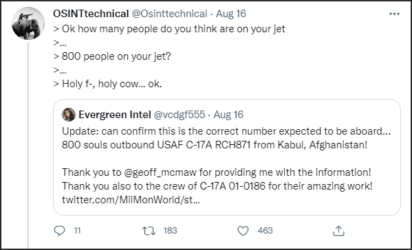 网上流传的音频称“飞机上有800人”