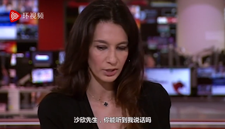 BBC女主播正直播，“突然接到塔利班的电话”。