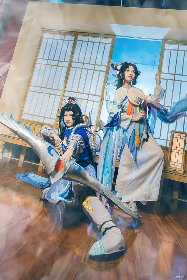 王者荣耀如梦令cosplay|王者荣耀|嫦娥|后羿_新浪新闻