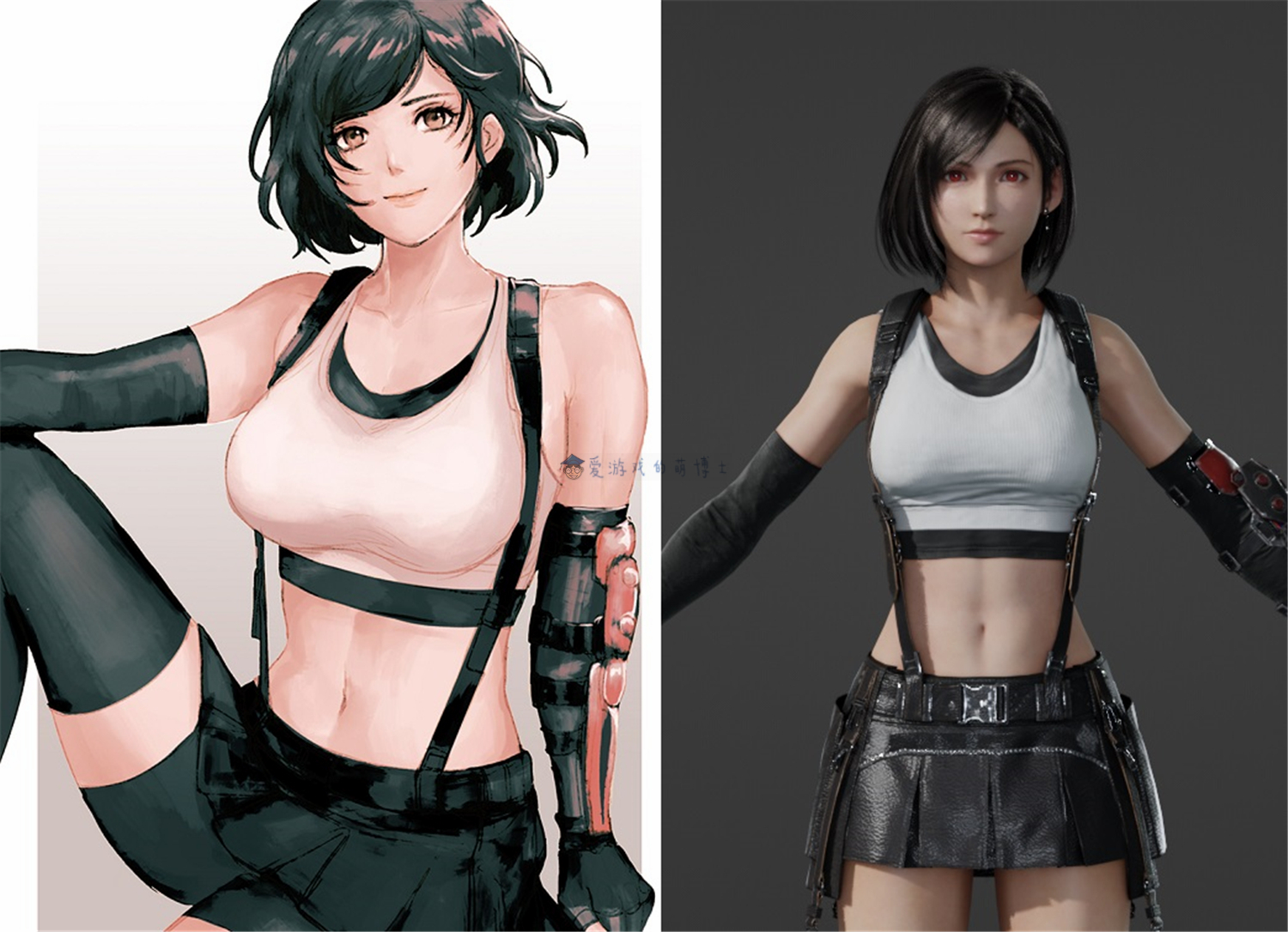 最终幻想7重制版蒂法留短发长啥样游戏官方看了都说可爱