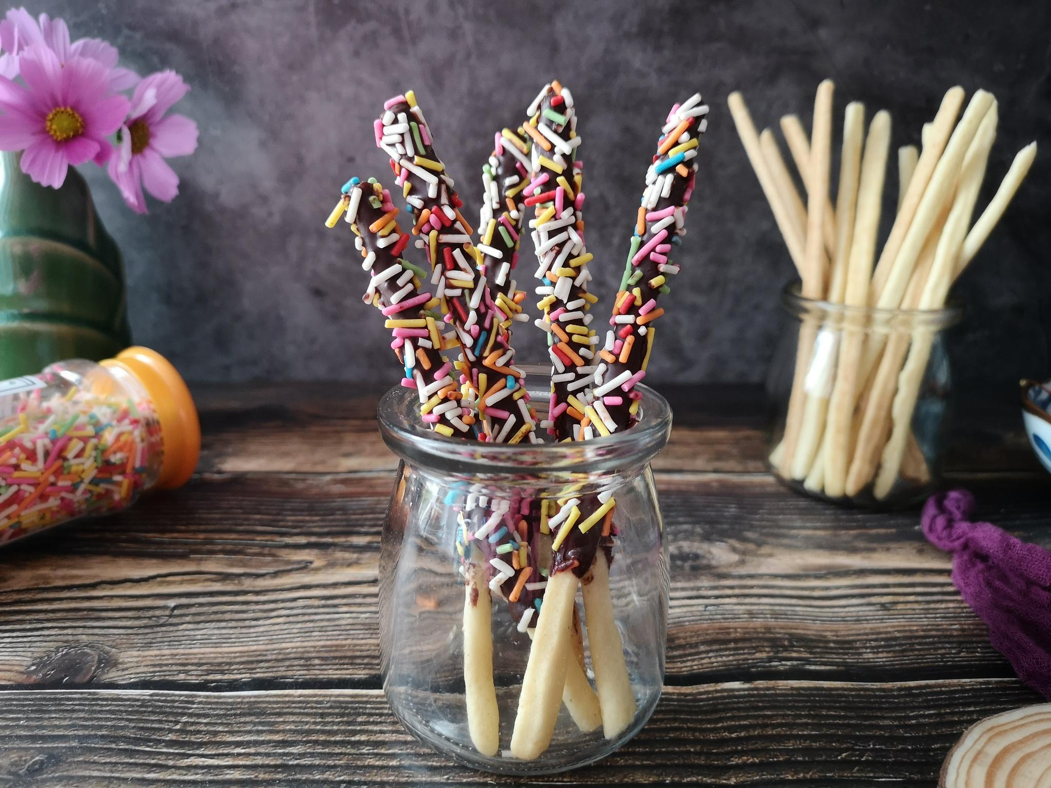 嘎嘣脆口感的百奇棒,耐吃还解馋,自己也能轻松在家做