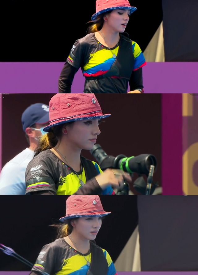 还记得东京奥运会的射箭精灵瓦伦蒂娜走红后大变样