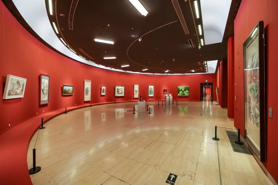 中国美术馆馆藏书画界全国政协委员美术作品展开展