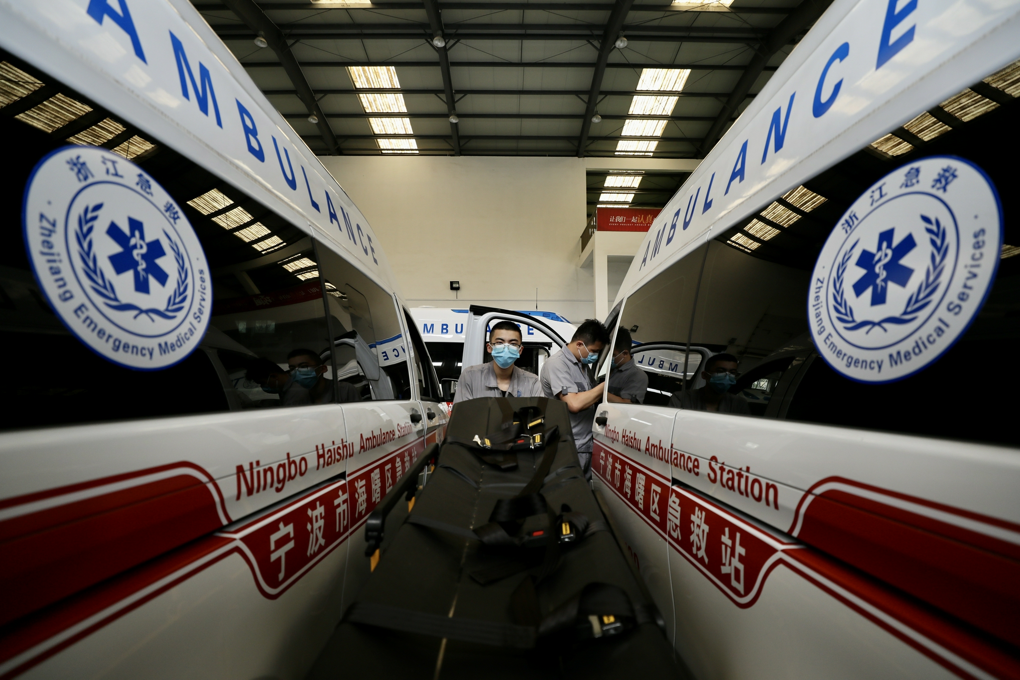宁波:5g负压救护车 助力防疫