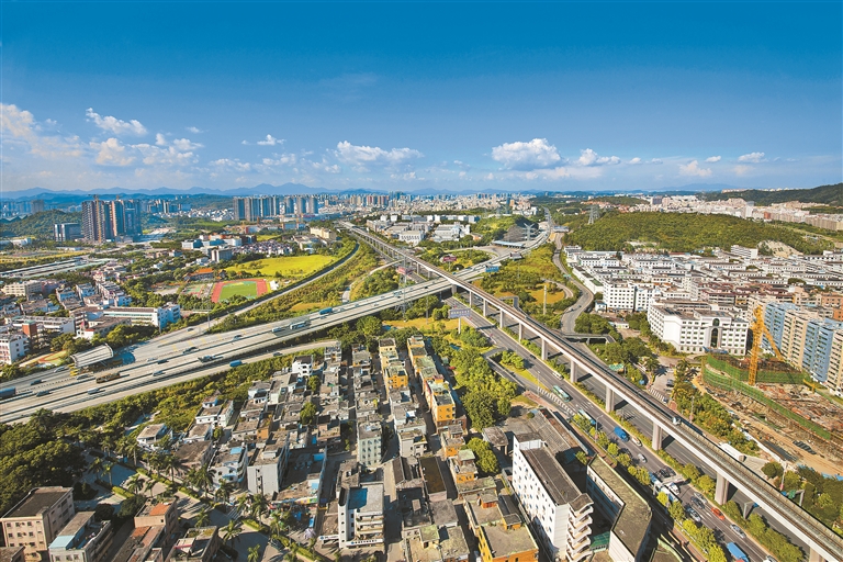 园山街道核心枢纽魅力山水产业新城