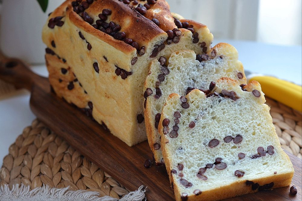 早餐吃什么?试试自制红豆吐司,百变搭配,健康又美味|吐司|面团|吐司盒