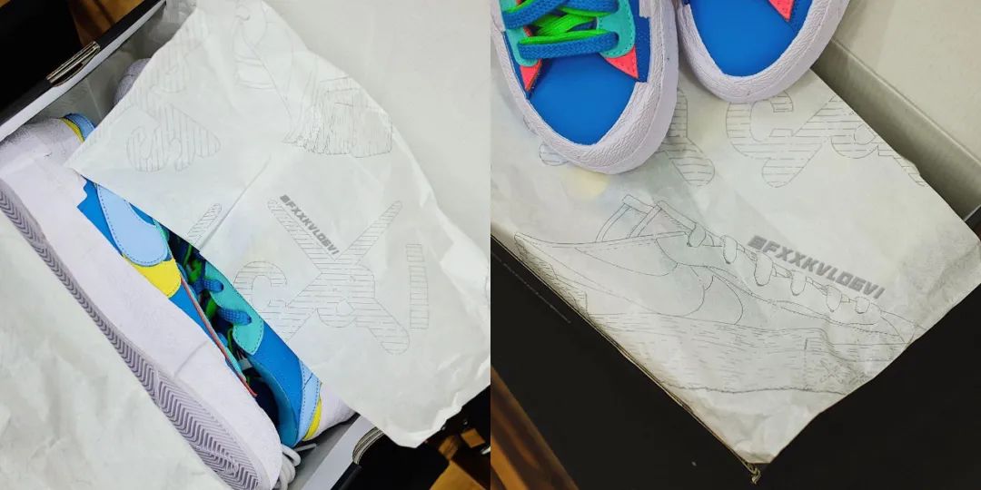 拉满sacaixkawsx耐克三方联名特殊鞋盒爆出限量发售