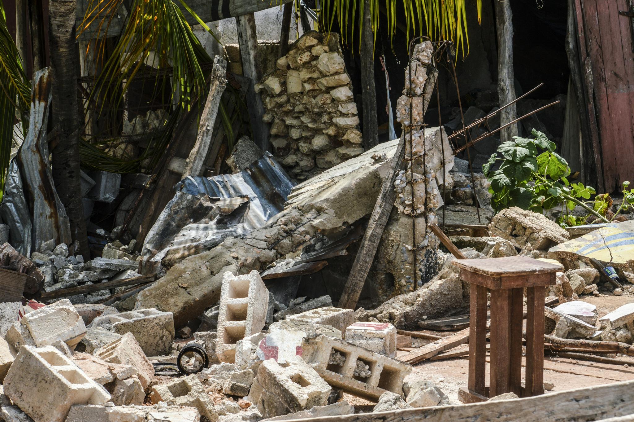 直击海地地震灾区