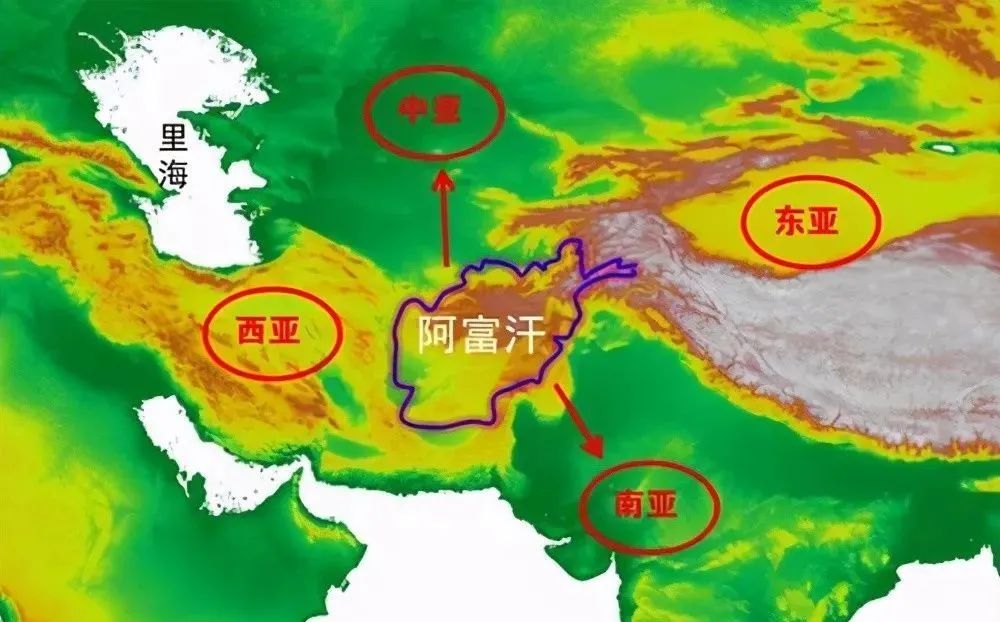 阿富汗的命运多舛与气候有关