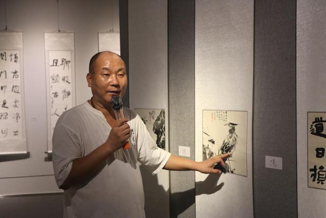 东莞市青年艺术家圆梦行动之刘昊书画展开展|书法|东莞市|书画展_新浪