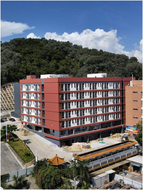 正文  东莞市纺织服装学校新建教学实训楼及学生宿舍楼项目在去年3月